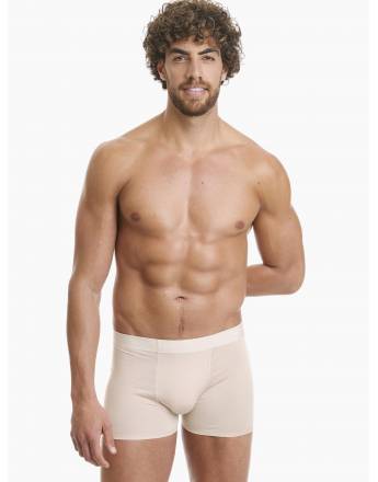 WALK Ανδρικό Seamless μπόξερ από bamboo Μπεζ W1771_19