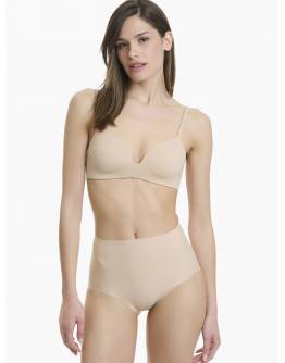 WALK ΓΥΝΑΙΚΕΙΟ SEAMLESS ΨΗΛΟΜΕΣΟ ΣΛΙΠ ΣΥΣΦΙΞΗΣ W2077 ΜΑΥΡΟ - ΜΠΕΖ