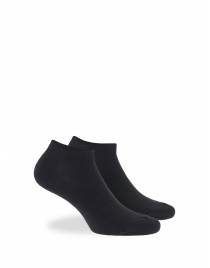 WALK Ανδρικές Κοφτές κάλτσες από bamboo Μαύρο W324_02