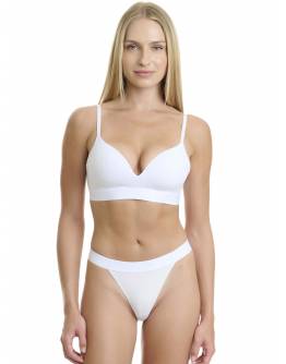 Walk Βαμβακερό τάνγκα με λάστιχο W2051-1