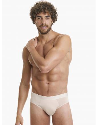 Walk Seamless Ανδρικό σλιπ από bamboo Μπεζ W1772_19