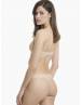 Walk Αόρατο Γυναικείο τάνγκα χωρίς ραφές (2 τμχ.) Μπεζ - Μπεζ W2073_1919