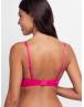 Dorina WILLA Γυναικείο Σουτιέν 2τεμ. PUSH UP PLUNGE BRA Cup-B FXPG0007LA182-2X0491 PINK/BLACK