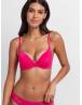 Dorina WILLA Γυναικείο Σουτιέν 2τεμ. PUSH UP PLUNGE BRA Cup-B FXPG0007LA182-2X0491 PINK/BLACK