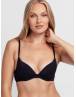 Dorina WILLA Γυναικείο Σουτιέν 2τεμ. PUSH UP PLUNGE BRA Cup-B FXPG0007LA182-2X0490 BLACK/PINK