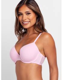 DORINA WILLA 2ΤΕΜ Γυναικειο Σουτιεν με ελαφρα ενισχυση και μπανελα Cup D-E FXTT0002LA182-2X0490 BLACK/PINK