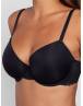 DORINA WILLA 2ΤΕΜ Γυναικειο Σουτιεν με ελαφρα ενισχυση και μπανελα Cup D-E FXTT0002LA182-2X0490 BLACK/PINK