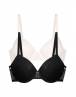 DORINA EMERSYN 2ΤΕΜ Γυναικείο Σουτιέν με ελαφρά ενίσχυση και μπανέλα Cup D-E FXTT0099LA189-2X0018 BLACK/IVORY