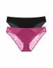 DORINA WILLA ΓΥΝΑΙΚΕΙΟ SLIP 2ΤΕΜ. BRIEF FXBF0053LA182-2X0491 PINK/BLACK