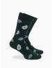 Walk Κάλτσες από bamboo με σχέδιο avocado Πράσινο σκούρο W304-45_40