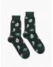 Walk Κάλτσες από bamboo με σχέδιο avocado Πράσινο σκούρο W304-45_40