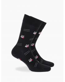 Walk Βαμβακερές κάλτσες με σχέδιο bowling Μαύρο W1064-35_02