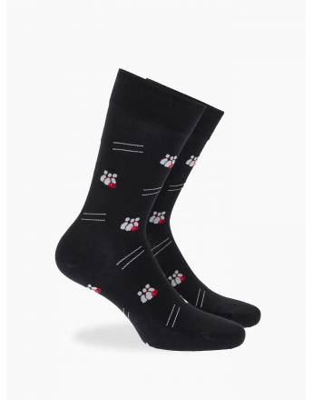 Walk Βαμβακερές κάλτσες με σχέδιο bowling Μαύρο W1064-35_02