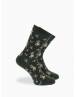 Walk Γυναικείες Βαμβακερές κάλτσες με σχέδιο sloth Πράσινο σκούρο W132-10_40
