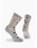 Walk Γυναικείες Βαμβακερές κάλτσες με σχέδιο sushi Γκρι ανοικτό W132-11_13