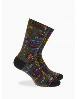 Walk Ανδρικές Κάλτσες από bamboo με seamless 360° print S500-28_MULTI