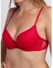 DORINA SONIA ΓΥΝΑΙΚΕΙΟ ΣΟΥΤΙΕΝ 2TEM ME ΕΝΙΣΧΥΣΗ ΚΑΙ ΜΠΑΝΕΛΑ CUP-B D17256LA052-2X0314 RED/BLACK