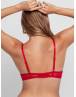 DORINA SONIA ΓΥΝΑΙΚΕΙΟ ΣΟΥΤΙΕΝ 2TEM ME ΕΝΙΣΧΥΣΗ ΚΑΙ ΜΠΑΝΕΛΑ CUP-B D17256LA052-2X0314 RED/BLACK