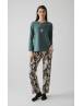MINERVA Abstract Floral Γυναικεία Πιτζάμα 90-52632-873 GREEN BALSAM
