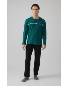 MINERVA Unlimited Bull Punto Di Roma Ανδρική Πιτζάμα 90-71288-843 GREEN ALPINE