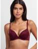 DORINA ORIGINS SHIMMER PUSH UP CUP B ΓΥΝΑΙΚΕΙΟ ΣΟΥΤΙΕΝ ΜΕ ΕΝΙΣΧΥΣΗ ΚΑΙ ΜΠΑΝΕΛΑ FXPG0058ME032-RD0030 BERRY NOIR
