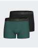 Impetus Set 2 men's boxer in Lyocell N65-IM1221N65P2-GN096 Green/Black AW 2025-26