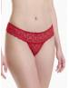 Walk Γυναικείο Brazilian σλιπ από δαντέλα Κόκκινο σκούρο W2049_44