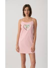 MINERVA Tropical Γυναικεία Αμάνικη Μπριτέλα 90-53257-371 ΡΟΖ BAROQUE SS2026