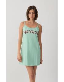 MINERVA Tropical Γυναικεία Αμάνικη Μπριτέλα 90-53257-242 MINT SS2026