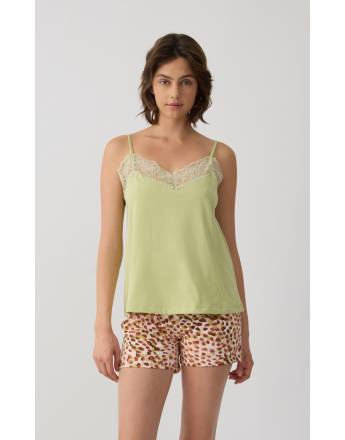 MINERVA Animal Αμάνικη Μπριτέλα Γυναικεία Πιτζάμα 90-53261-311 ΒΕΡΑΜΑΝ DUSTY SS2026