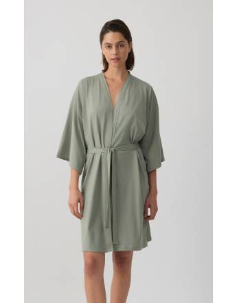 MINERVA Uni Μονόχρωμη Γυναικεία Ρόμπα/ Κιμονό 90-53233-893 ΧΑΚΙ SS2026