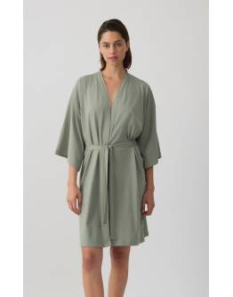 MINERVA Uni Μονόχρωμη Γυναικεία Ρόμπα/ Κιμονό 90-53233-893 ΧΑΚΙ SS2026