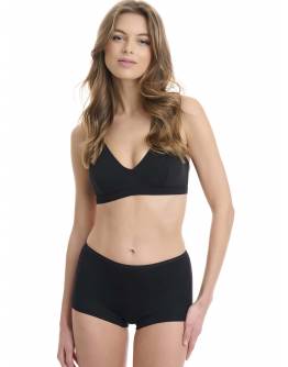 Walk Σλιπ μπόξερ/σορτσάκι από bamboo (2 τμχ.) Μαύρο - Μαύρο W2034_0202