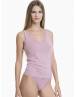 Walk Φανελάκι V-neck τοπ από bamboo με δαντέλα Σάπιο Μήλο W2207-1_61