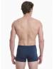 Walk Ανδρικό βαμβακερό μπόξερ με ανάγλυφο λάστιχο Μπλε σκούρο - Ραφ W1761-1_0307