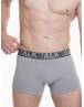 Walk Ανδρικό Βαμβακερό μπόξερ (2 τμχ.) Ανθρακί - Γκρι W1755-1_0812