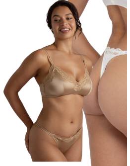 DORINA Origins Shiny Micro- 2TEM. String FXST0054MI127-2X0527 IVORY/BEIGE