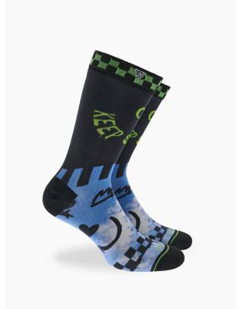 Walk Κάλτσες από bamboo με seamless 360° print Multicolor S500-33_MULTI