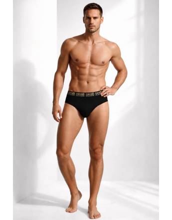 Cavalli class Underwear - Ανδρικό Slip 2Τεμ. QXO01DJD003_NE05051 Nero