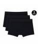 Roberto Cavalli Underwear Set 3Τεμ. Boxer-Trunk WSO00A-CE001 Μαύρο