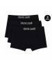 Roberto Cavalli Underwear Set 3Τεμ. Boxer-Trunk WSO00A-CE001 Μαύρο