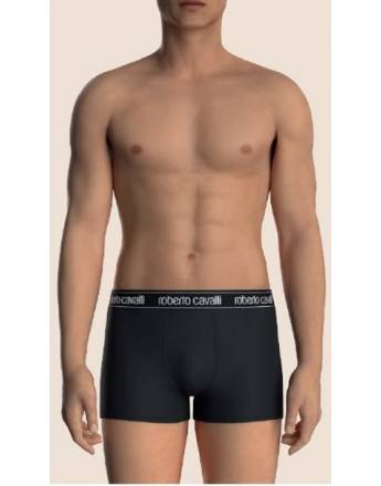 Roberto Cavalli Underwear Set 3Τεμ. Boxer-Trunk WSO00D-05051 Μαύρο