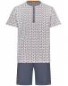 Pastunette Gray Melee Ανδρική πιζάμα 132261-532-1-920 Dark Grey SS2026
