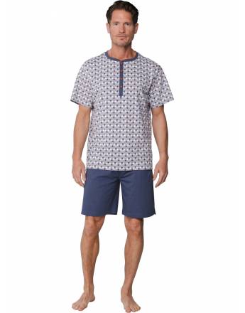 Pastunette Gray Melee Ανδρική πιζάμα 132261-532-1-920 Dark Grey SS2026