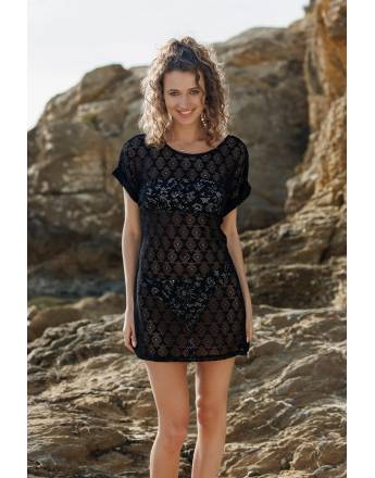 Rebelle Sunveil Παρεό-Φόρεμα 371261-656-1-999 Black SS2026
