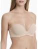 WALK ΓΥΝΑΙΚΕΙΟ STRAPLESS PUSH-UP ΣΟΥΤΙΕΝ ΜΕ ΑΦΑΙΡΟΥΜΕΝΑ PADS CUP B-C-D W2272_19 ΜΠΕΖ ΑΝΟΙΚΤΟ