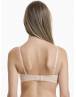 WALK ΓΥΝΑΙΚΕΙΟ STRAPLESS PUSH-UP ΣΟΥΤΙΕΝ ΜΕ ΑΦΑΙΡΟΥΜΕΝΑ PADS CUP B-C-D W2272_19 ΜΠΕΖ ΑΝΟΙΚΤΟ