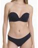 WALK ΓΥΝΑΙΚΕΙΟ STRAPLESS PUSH-UP ΣΟΥΤΙΕΝ ΜΕ ΑΦΑΙΡΟΥΜΕΝΑ PADS CUP B-C-D W2272_02 ΜΑΥΡΟ