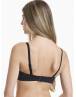 WALK ΓΥΝΑΙΚΕΙΟ STRAPLESS PUSH-UP ΣΟΥΤΙΕΝ ΜΕ ΑΦΑΙΡΟΥΜΕΝΑ PADS CUP B-C-D W2272_02 ΜΑΥΡΟ