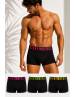 Bikkembergs Underwear Men's Slim-Fit Boxers - 3 set BKK1UTR16TR-ASSORTED